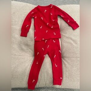 Carter's Red Penguin Pajama Set Cozy Knit Sleepwear